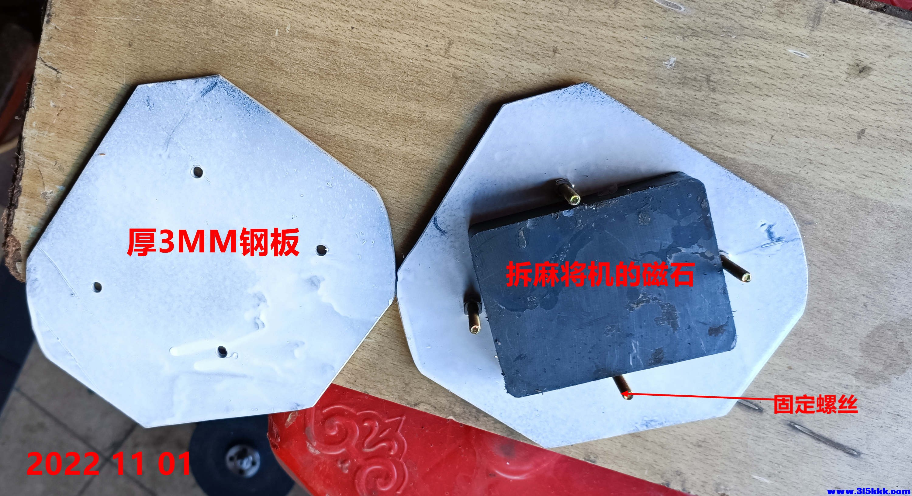 图三：固定器的主要部件